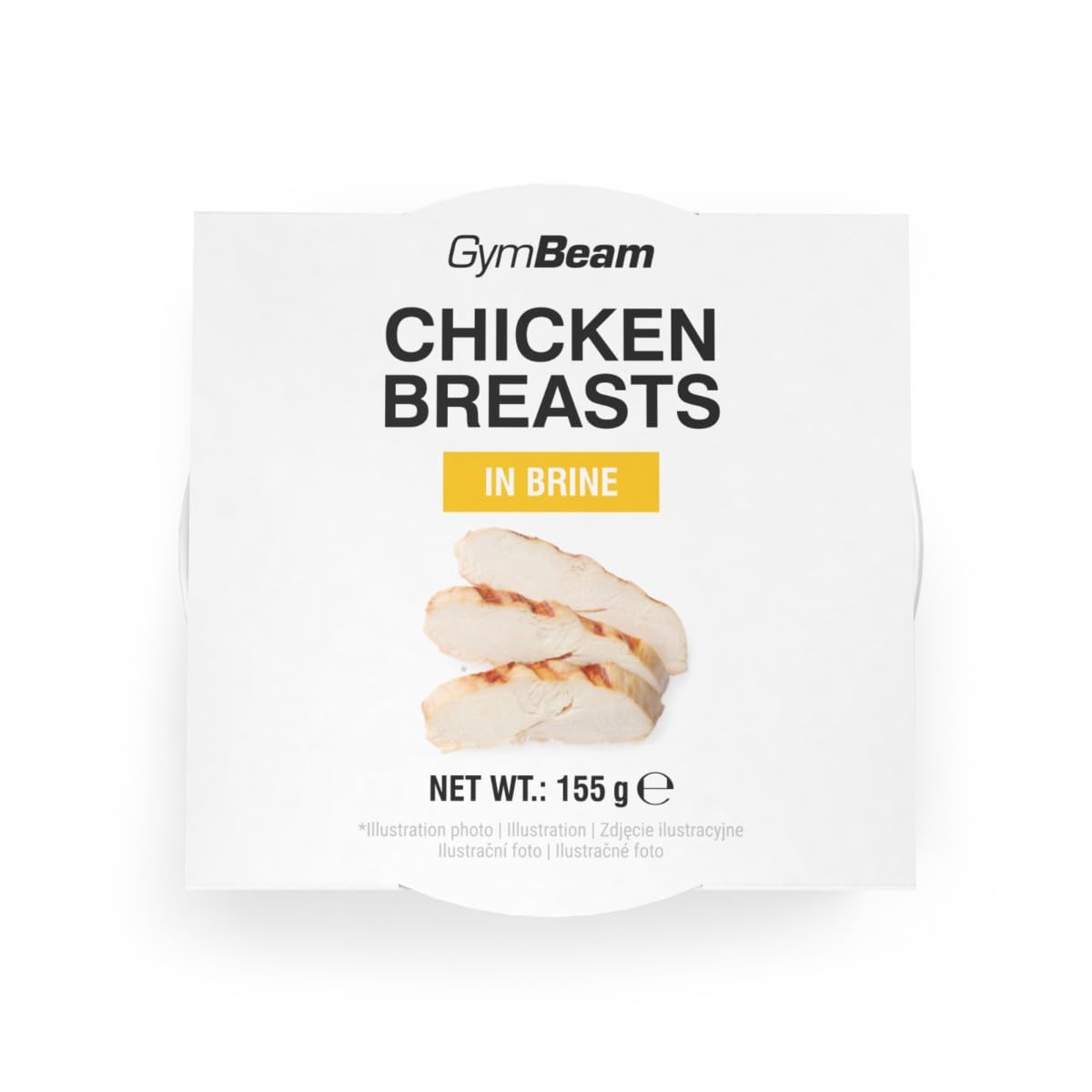 GymBeam Petto di Pollo 12x155 g Alto Proteico