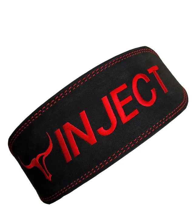 INJECT NUTRITION Torus Professional cintura palestra pelle scamosciata