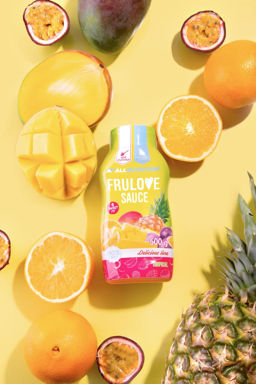 AllNutrition Frulove 500 g sciroppo frutta tropical sugar-free