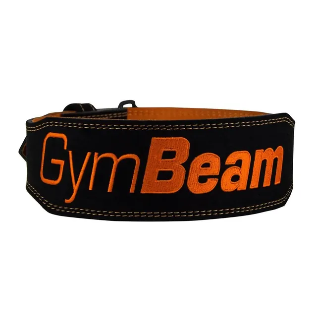 GymBeam Jay Cintura Palestra Finta Pelle Fibbia Powerlifting
