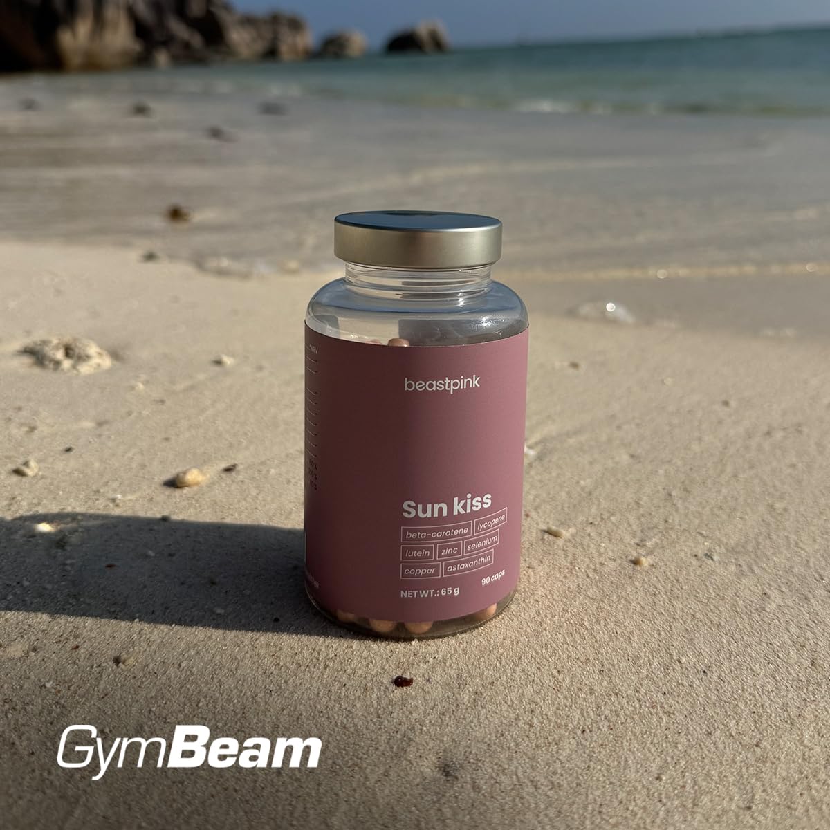 GymBeam Sun Kiss integratore pelle 90 cps zinco