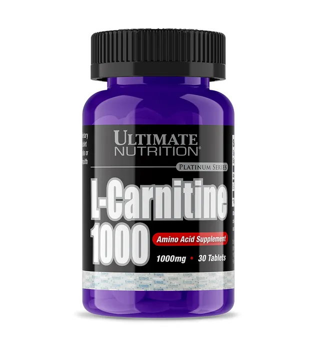 Ultimate Nutrition L-Carnitine 500mg compresse energia