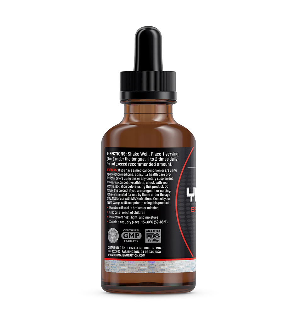 Ultimate Nutrition Weight Loss Yohimbe Bark estratto liquido gocce