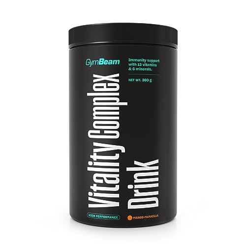 GymBeam Vitality Complex Drink Multivitaminico Mango 360g Energia