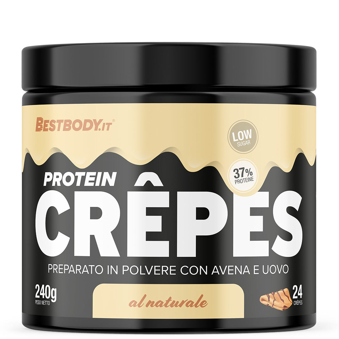 Best Body Protein Crepes 240g Preparato Cioccolato 37% Proteine