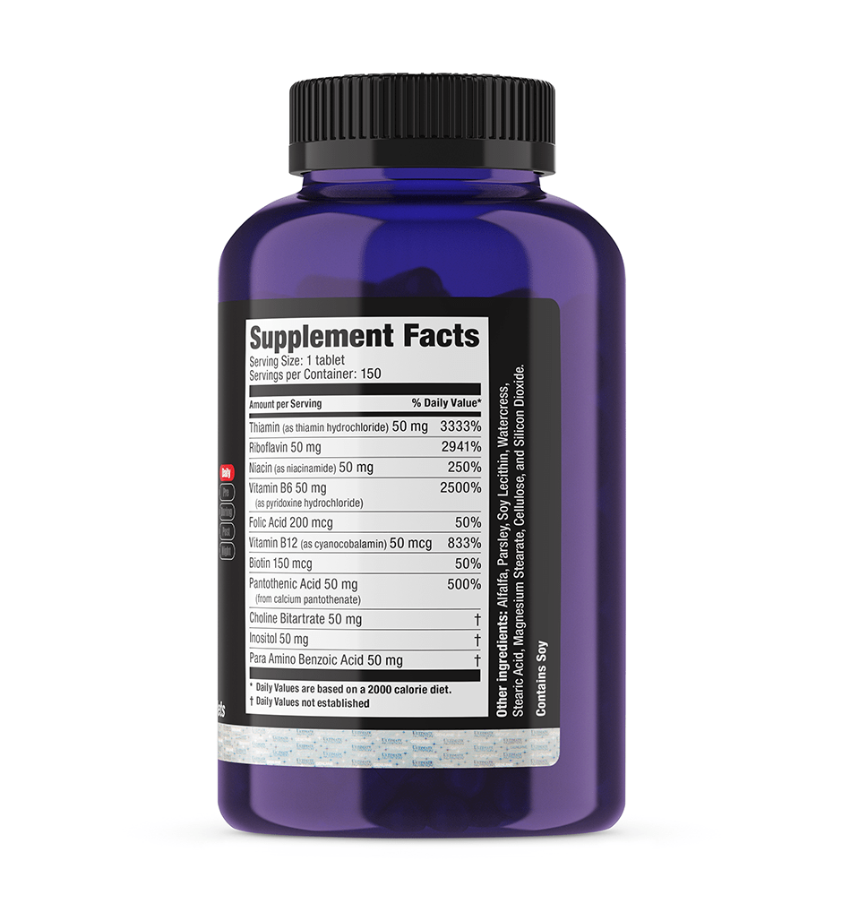 Ultimate Nutrition Super Vitamin B Complex vitamine 8 vitamine B