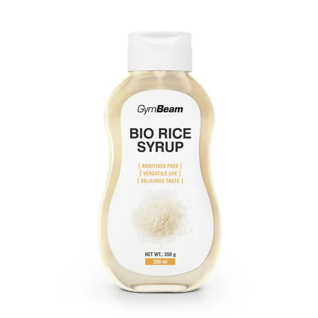 GymBeam Alimentazione Sciroppo di Riso BIO 250 ml Caramello