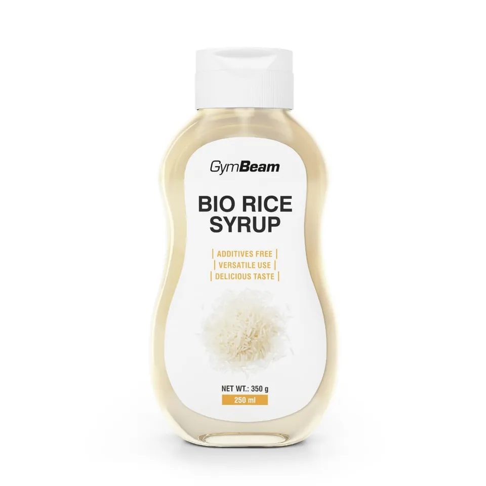 GymBeam Alimentazione Sciroppo di Riso BIO 250 ml Caramello