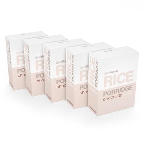 GymBeam Porridge di Riso Cioccolato 5x500 g senza glutine