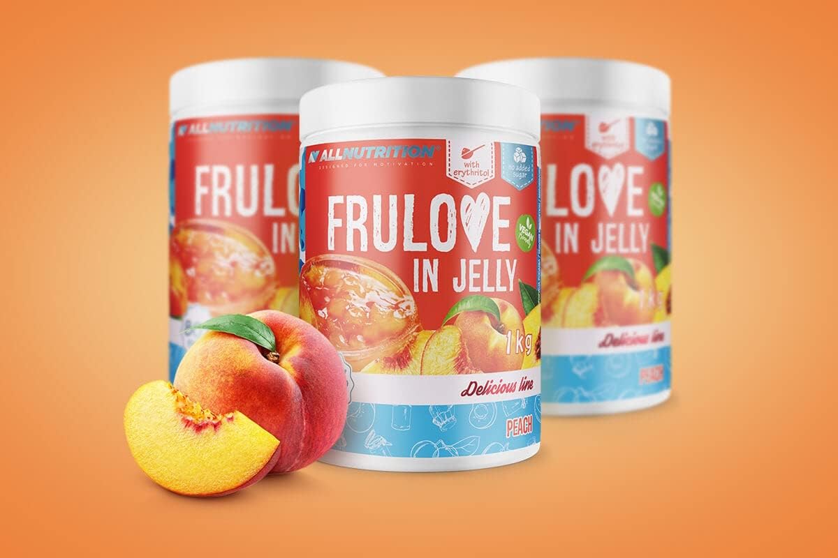 AllNutrition FRULOVE In Jelly marmellata pesca 1000 g