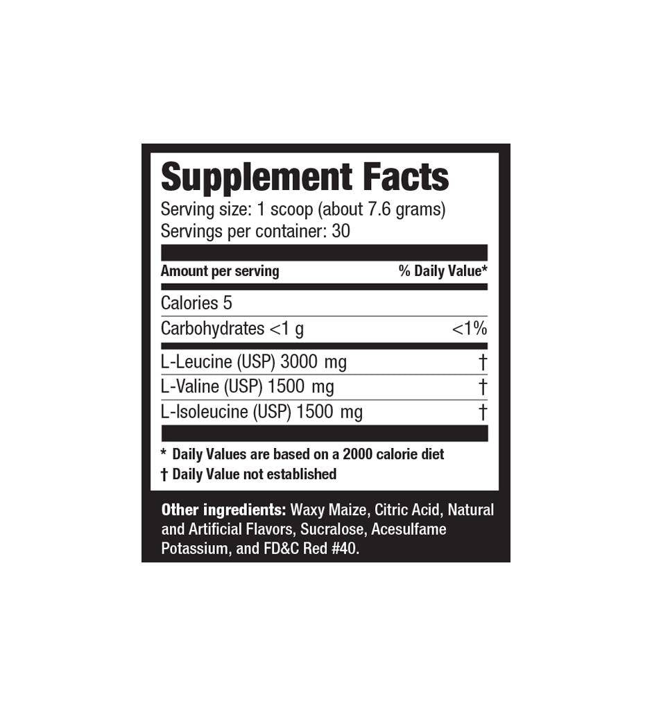 Ultimate Nutrition Performance BCAA 12000 Polvere Blue Raspberry 457g