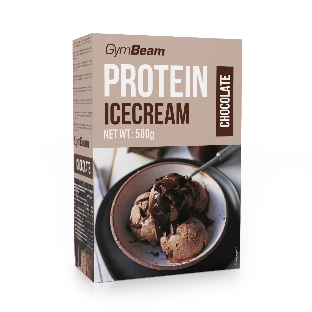GymBeam Gelato Proteico 500 g cioccolato oltre 50% proteine