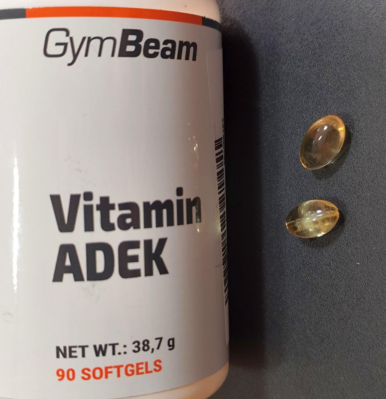 GymBeam Vitamine ADEK 90 Capsule Liposolubili A D E K