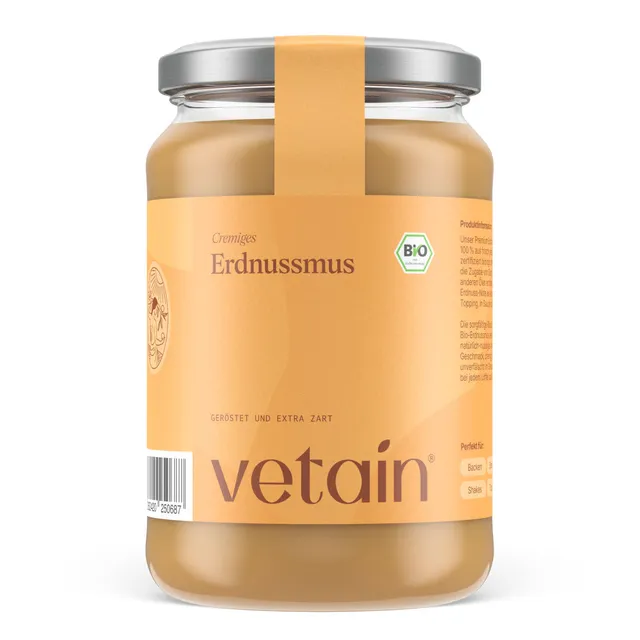 Vetain Burro di Arachidi Bio Cremoso 500g