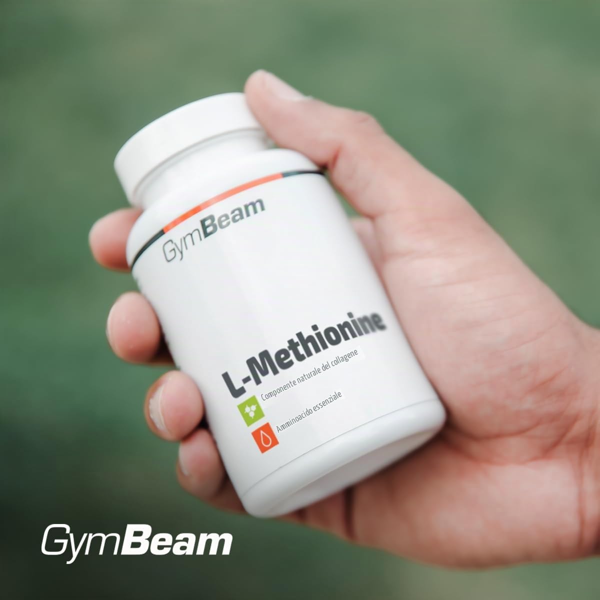 GymBeam L-Metionina 500mg 120 Capsule Aminoacido Creatina Pelle