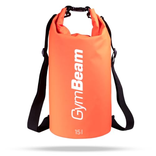 GymBeam Dry Bag Borsa Impermeabile 15 litri con tracolla