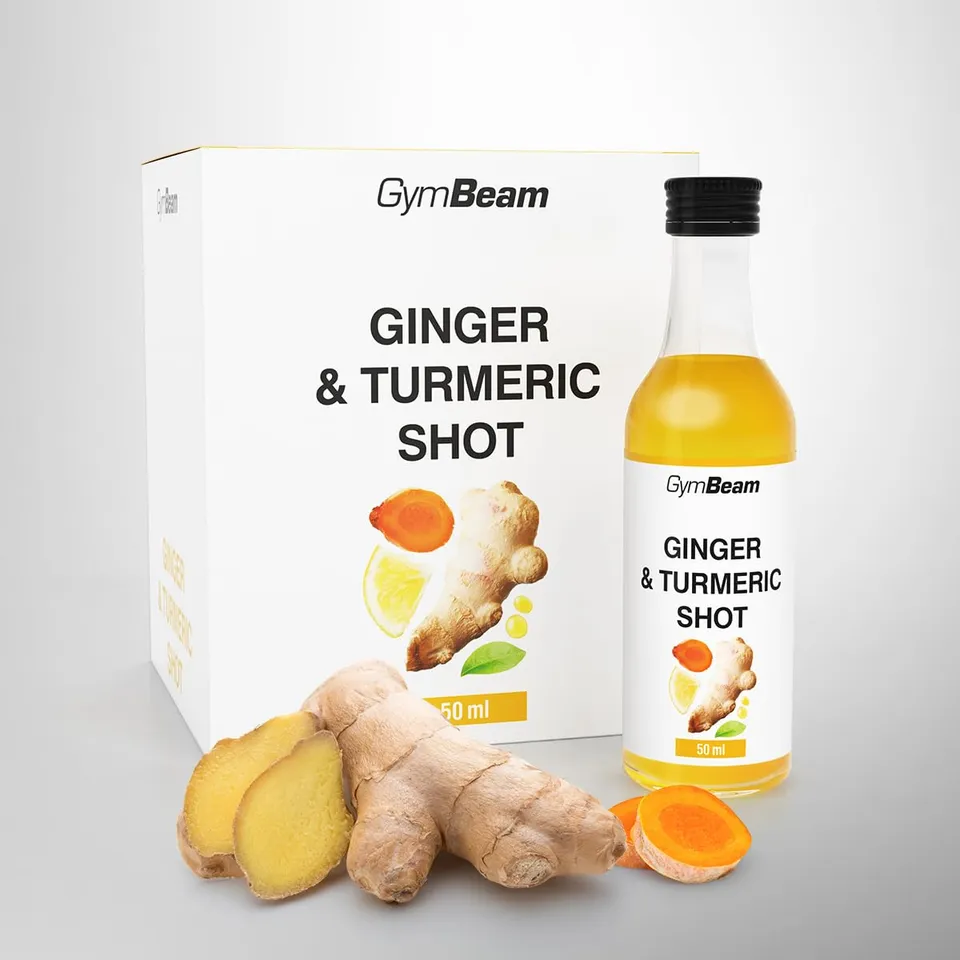 GymBeam Shot Zenzero Curcuma 9x50ml Limone Miele