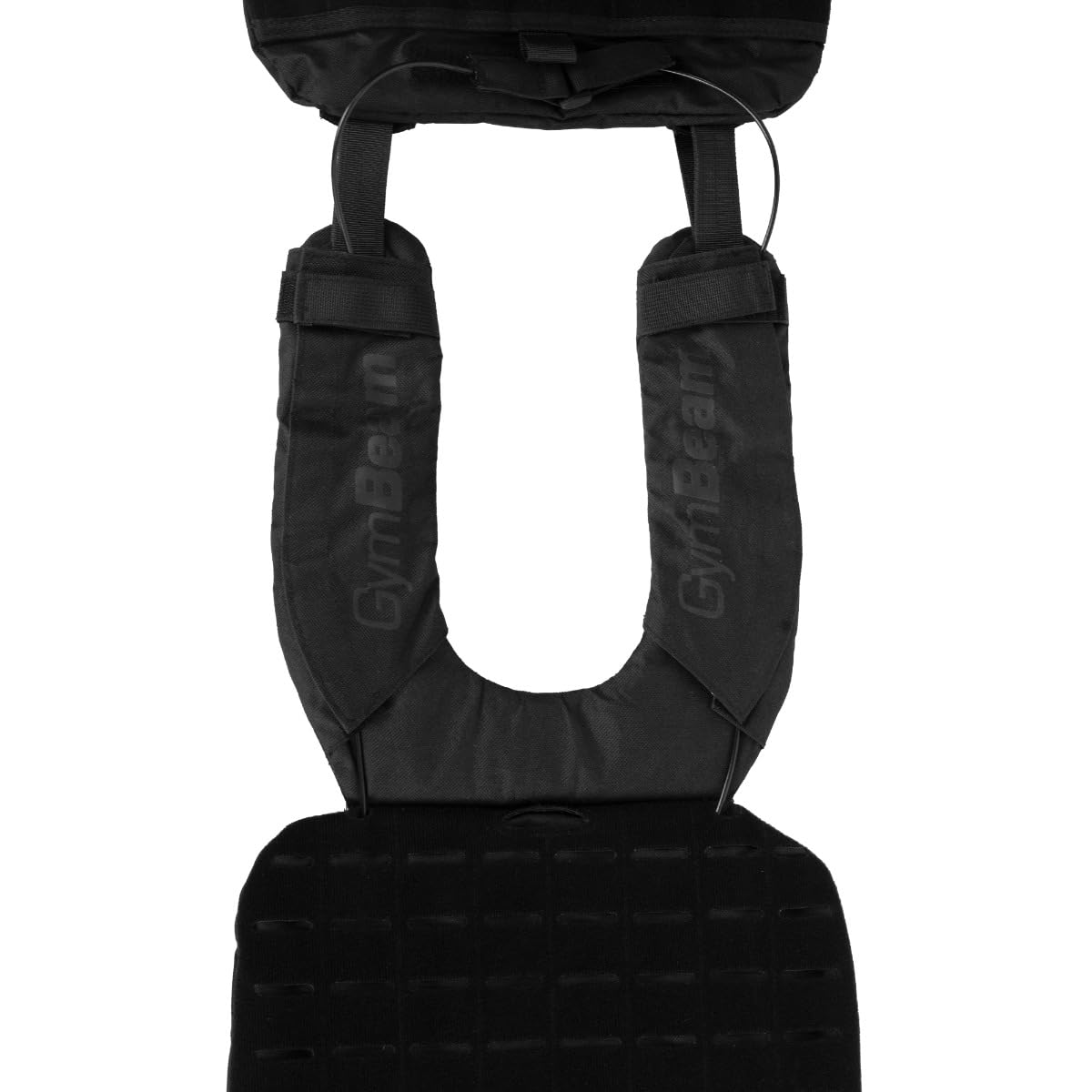 GymBeam Tactical Gilet Zavorrato 30kg Scomparti Piastre