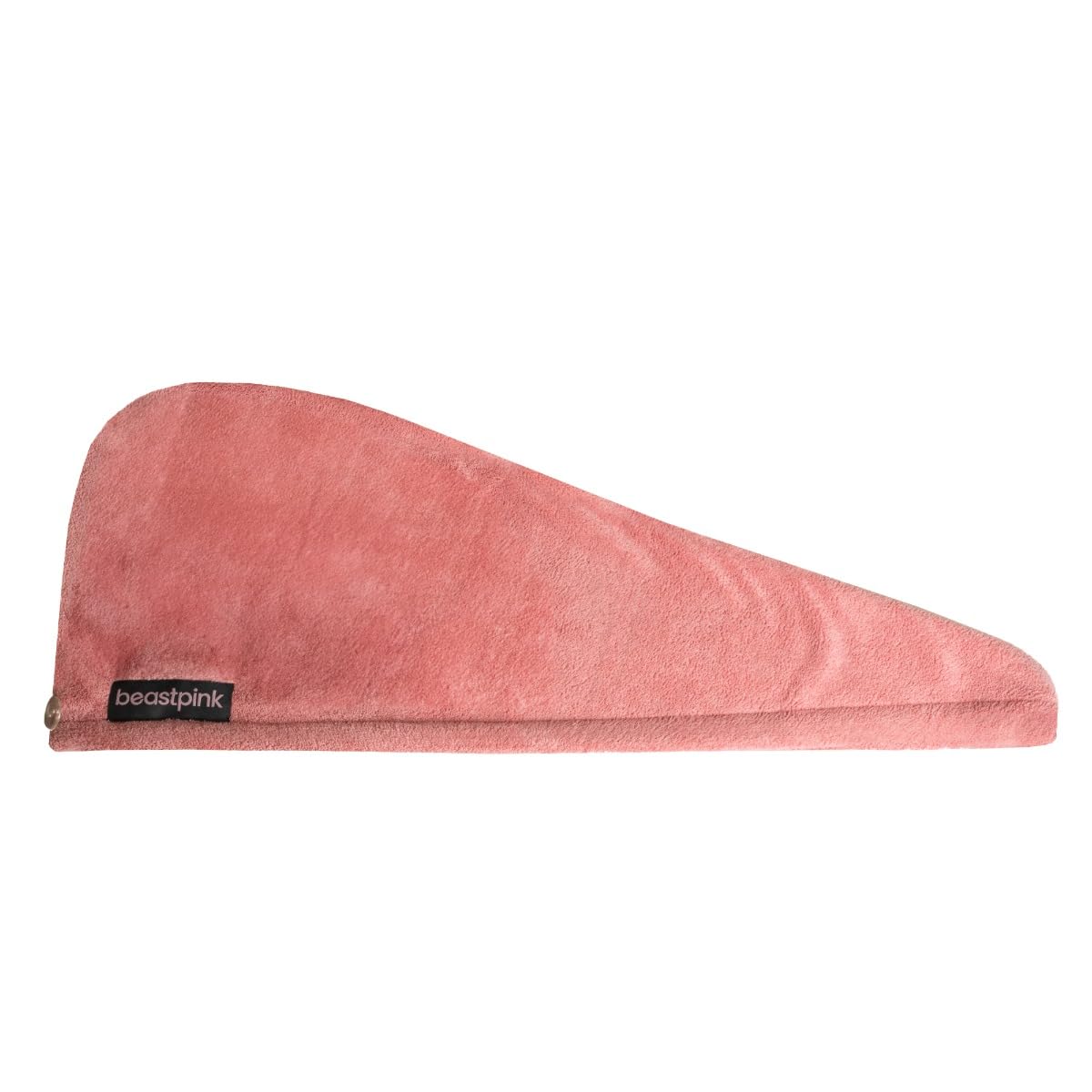 GymBeam Turbante Asciugacapelli Microfibra con Bottone