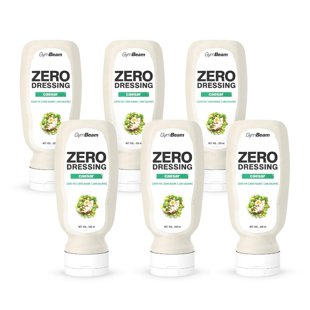 GymBeam Salsa Zero Caesar 320 ml Senza Zuccheri