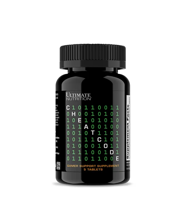 Ultimate Nutrition Cheat Code integratore gaming sample