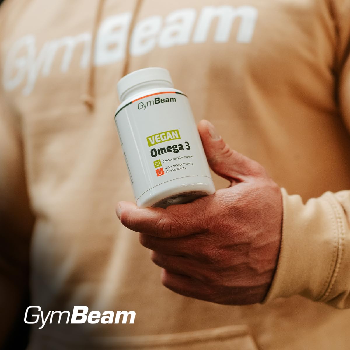 GymBeam Omega 3 Vegan 90 capsule olio di alghe DHA
