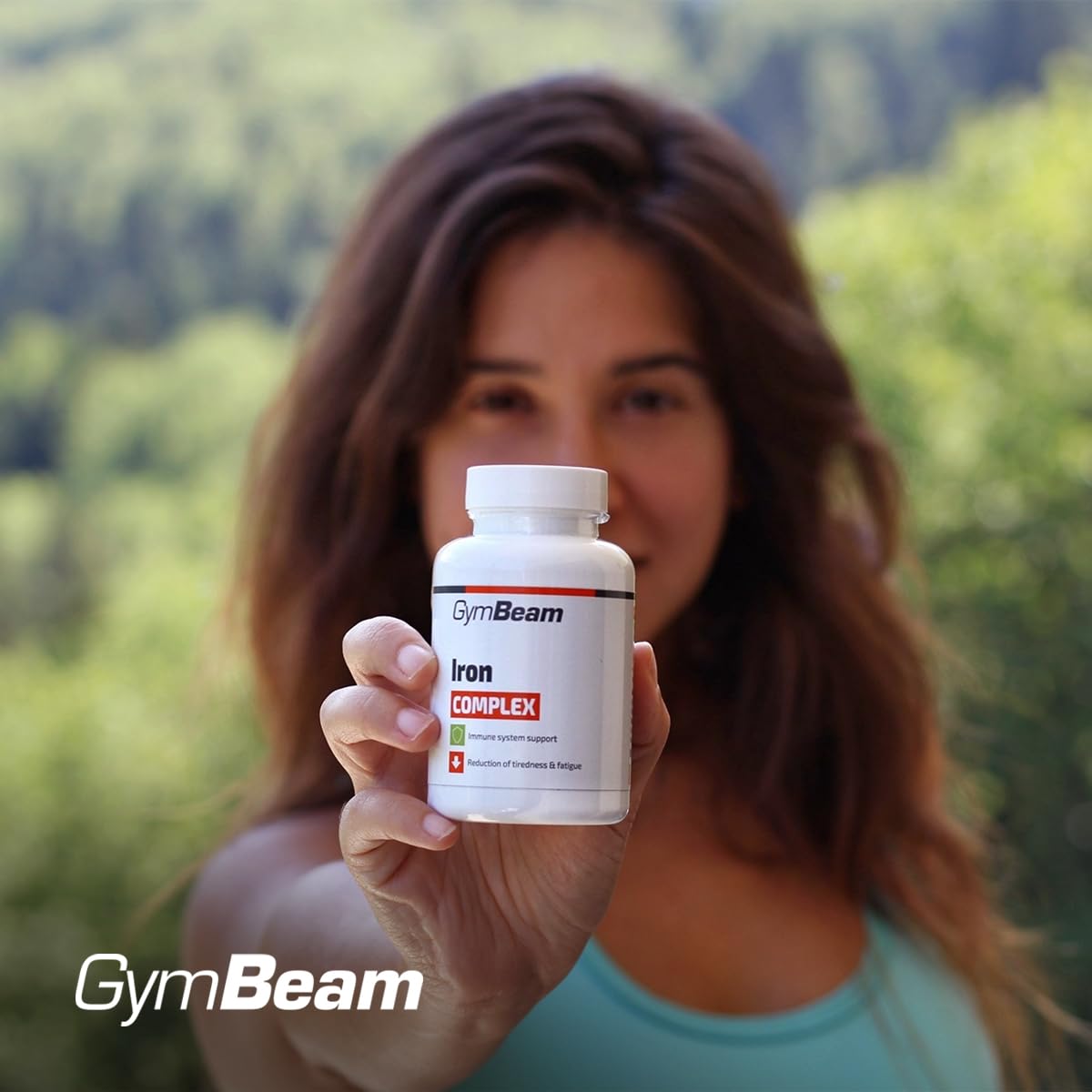 GymBeam Minerali Iron Complex Ferro 120cps Zinco Vitamina C