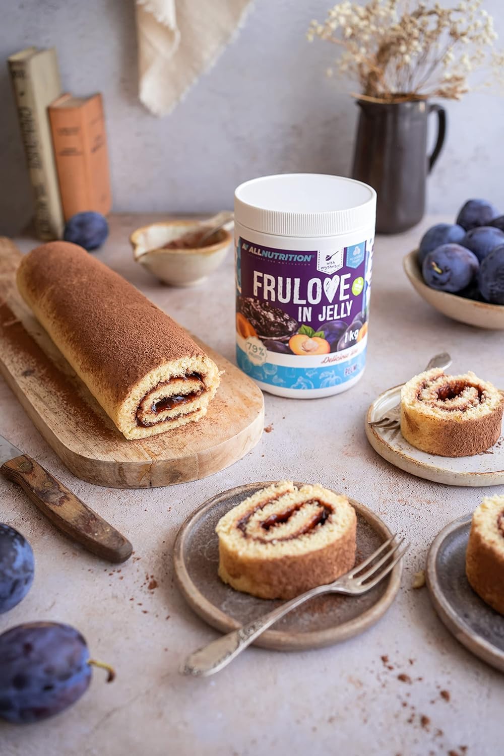 AllNutrition FruLove In Jelly marmellata prugna 1000 g