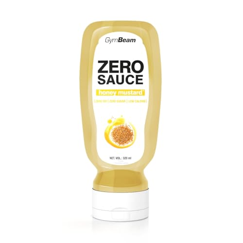 GymBeam Salsa Zero Senape Miele Salsa 320 ml