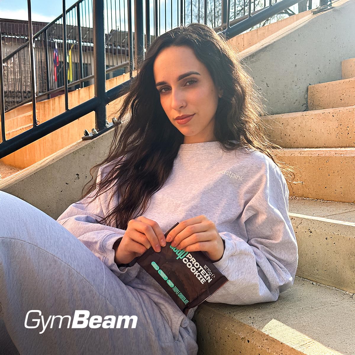 GymBeam ASAP Cookie Proteico Triple Chocolate 10x70g
