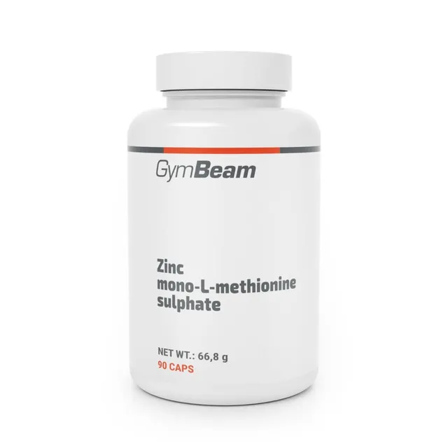 GymBeam Zinco Mono-L-Metionina Capsule Chelato Senza Glutine