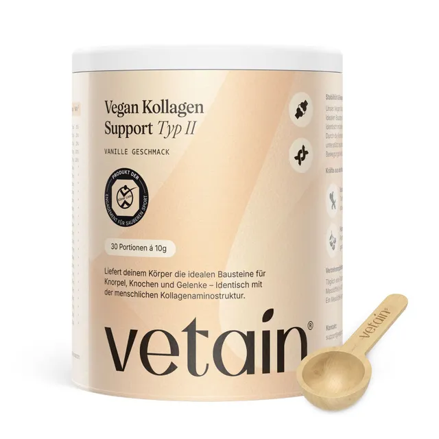 Vetain Collagene Vegano Tipo 2 vaniglia 30 dosi