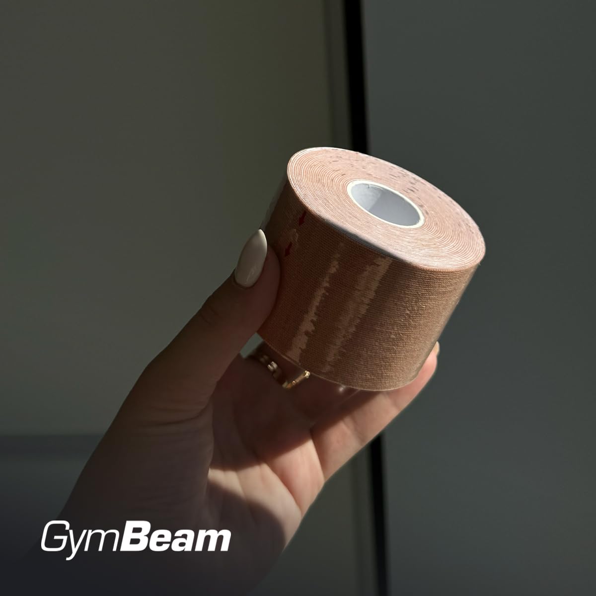 GymBeam K Tape Nastro Kinesiologico Beige 5m Cotone