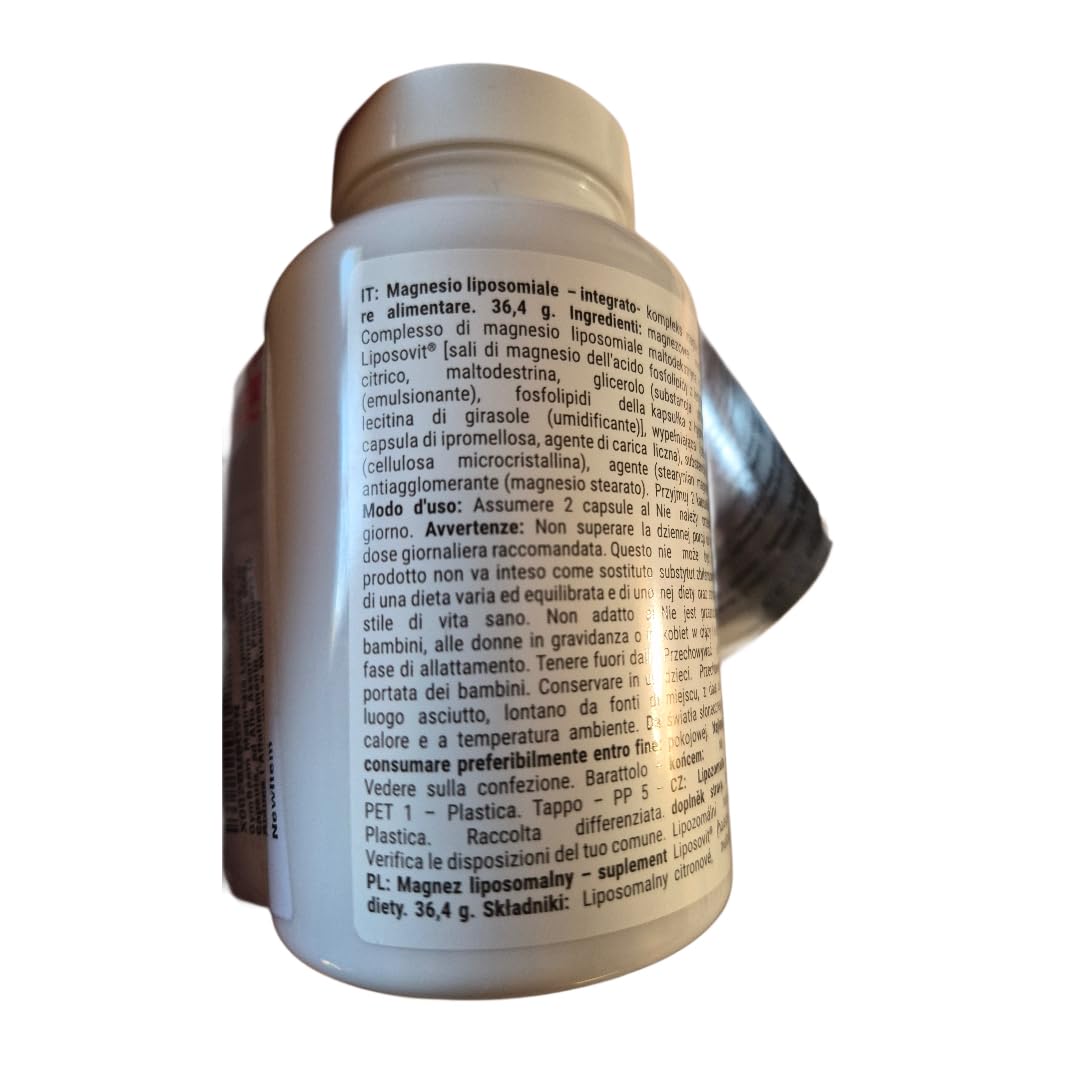 GymBeam Magnesio Liposomiale Capsule LipoCellTech 95% Assorbimento