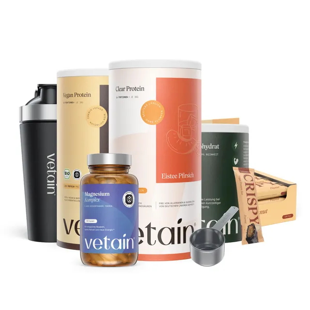 Vetain Muscle Performance Bundle Vegano con Shaker
