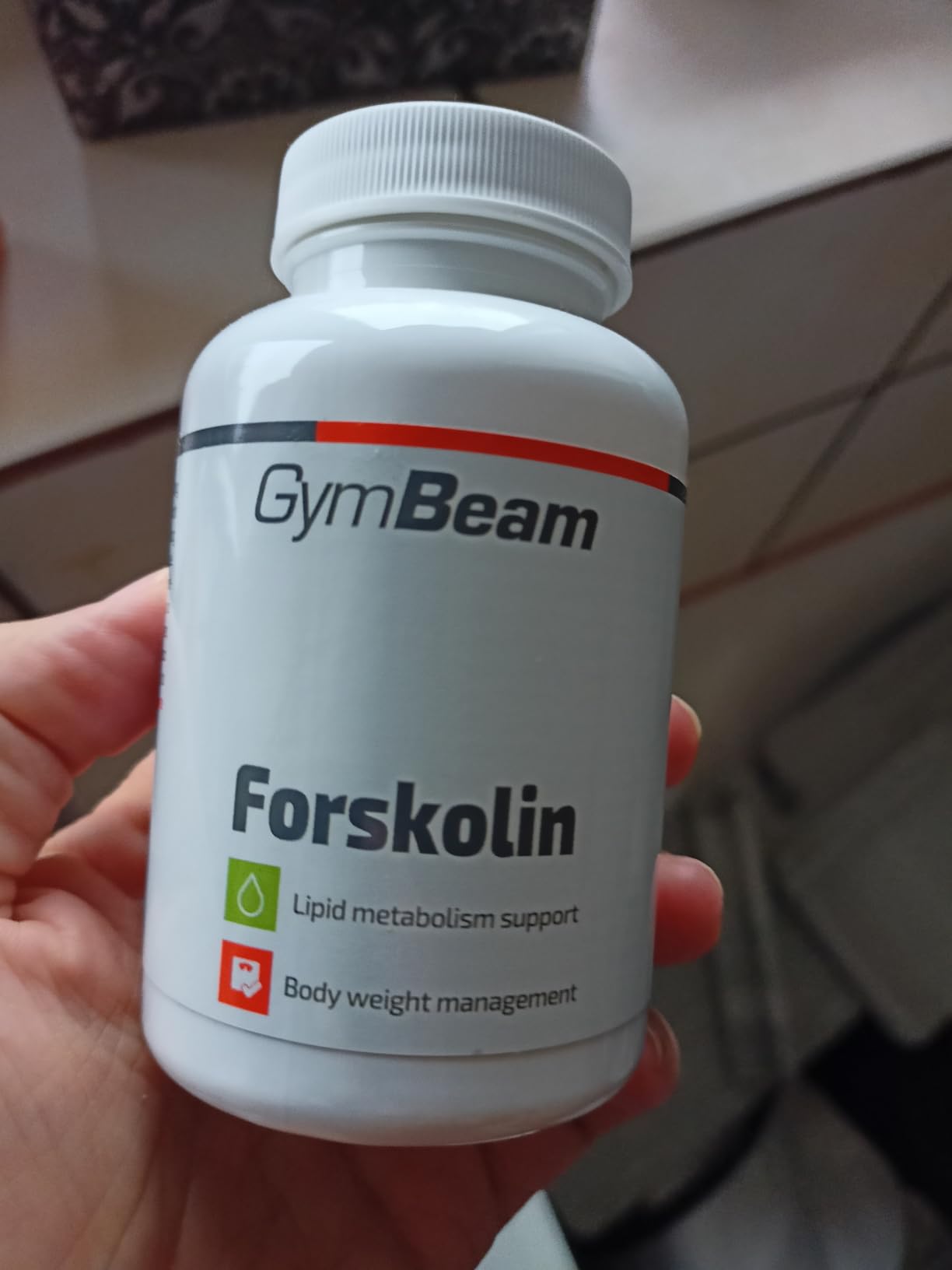 GymBeam Coleus Forskohlii 60 Capsule Vegane Bruciagrassi 10% Forskolina