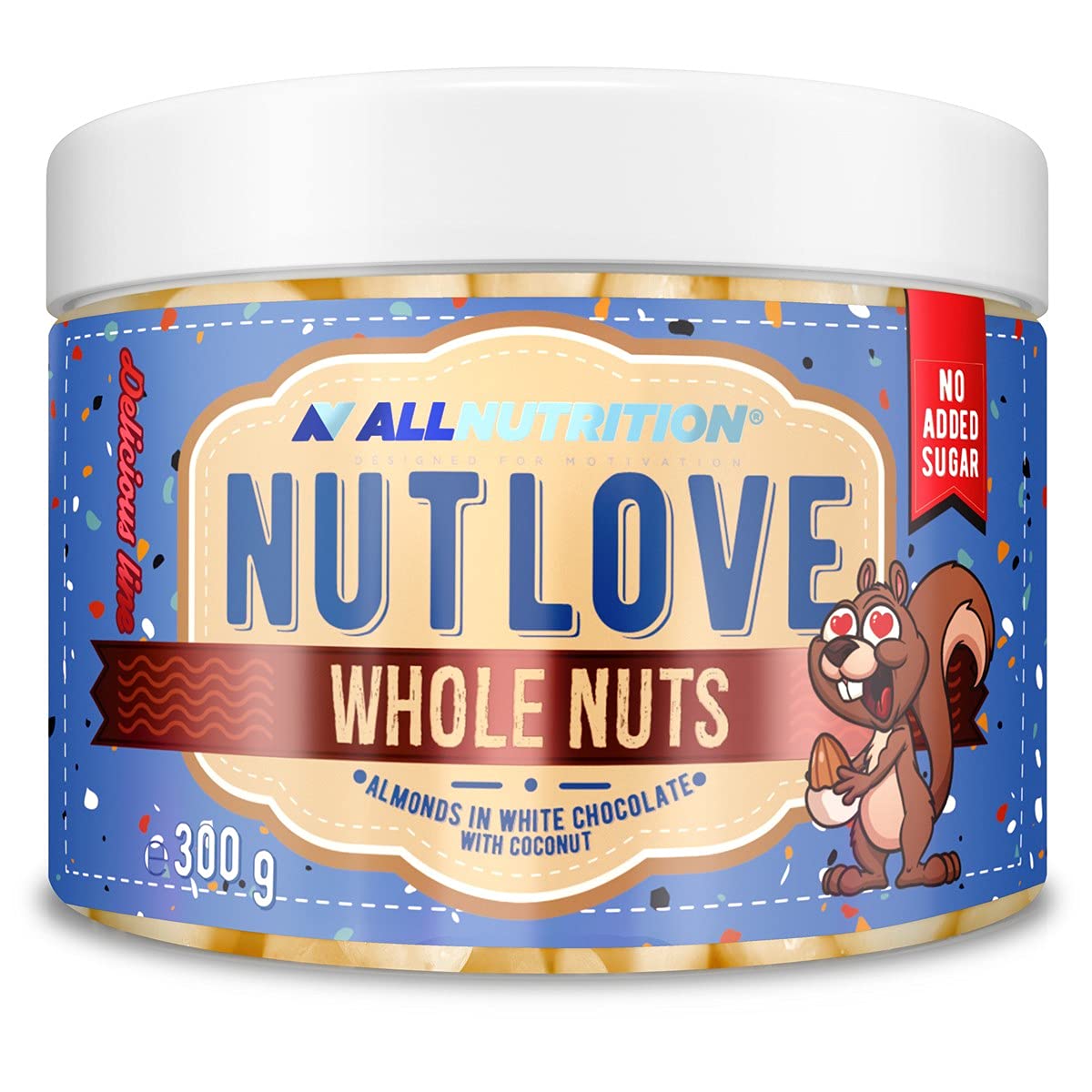 AllNutrition Nutlove Mandorle Bianco Cocco 300 g