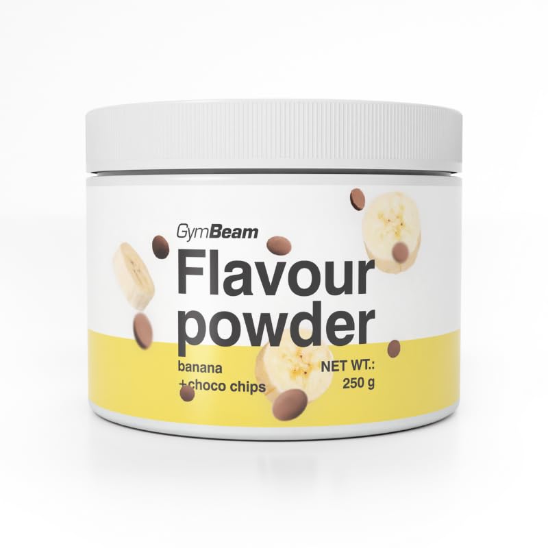 GymBeam Flavour Powder 250g Banana Choco Chips