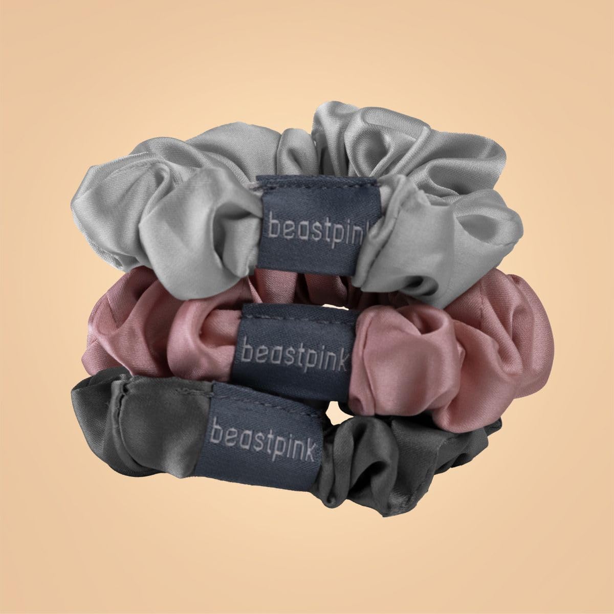 GymBeam Accessori Set 3 Elastici Capelli Raso antirottura