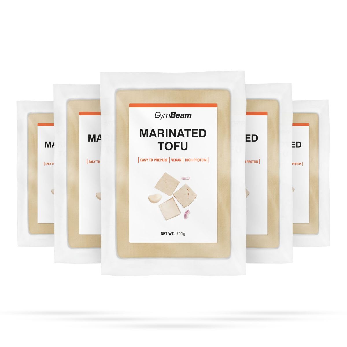GymBeam Alimentazione Tofu Marinato 5x200g proteico