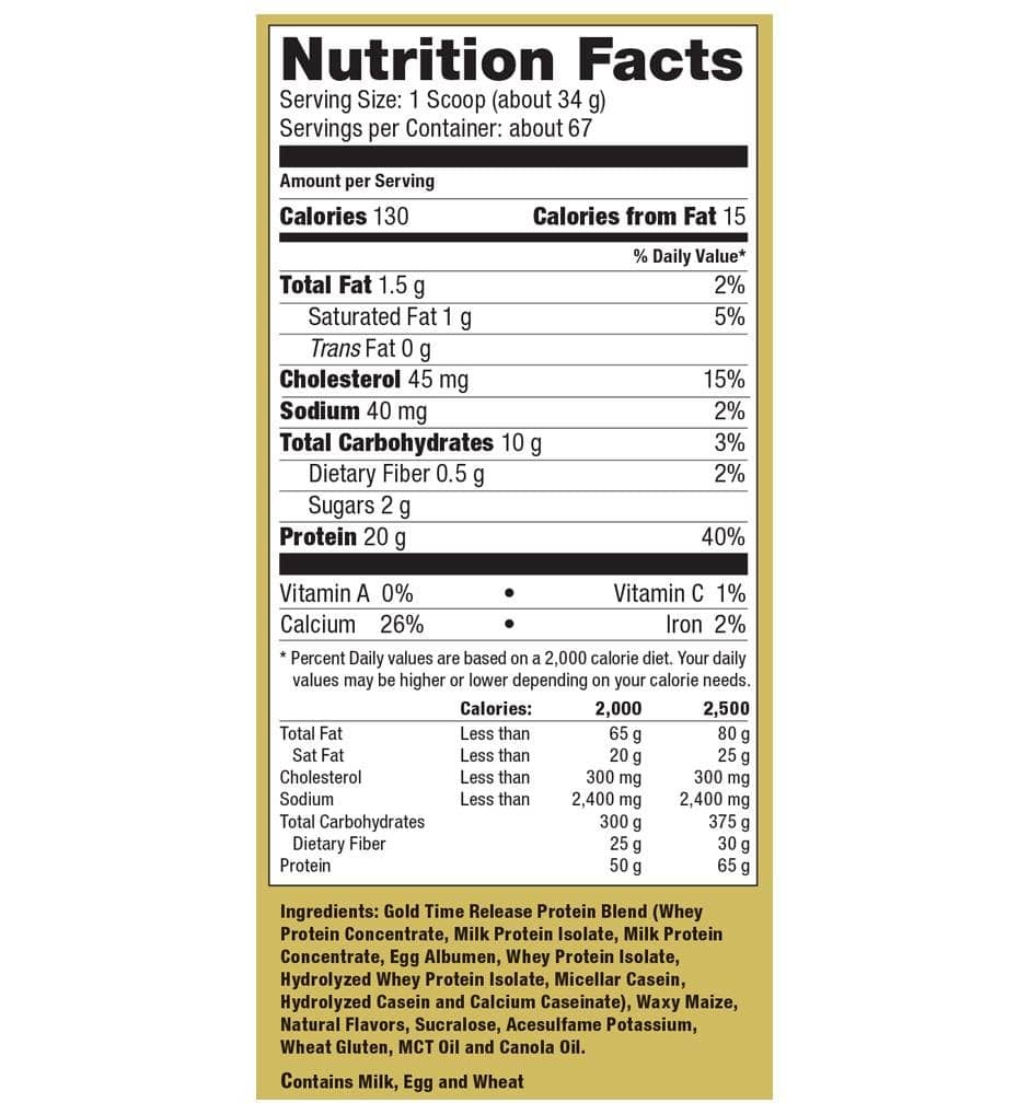 Ultimate Nutrition Syntho Gold Proteine Vaniglia 5 lb 20 g