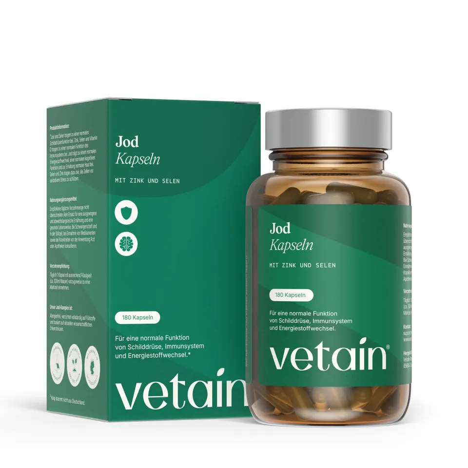 Vetain Jod-Komplex iodio capsule 180 capsule D3