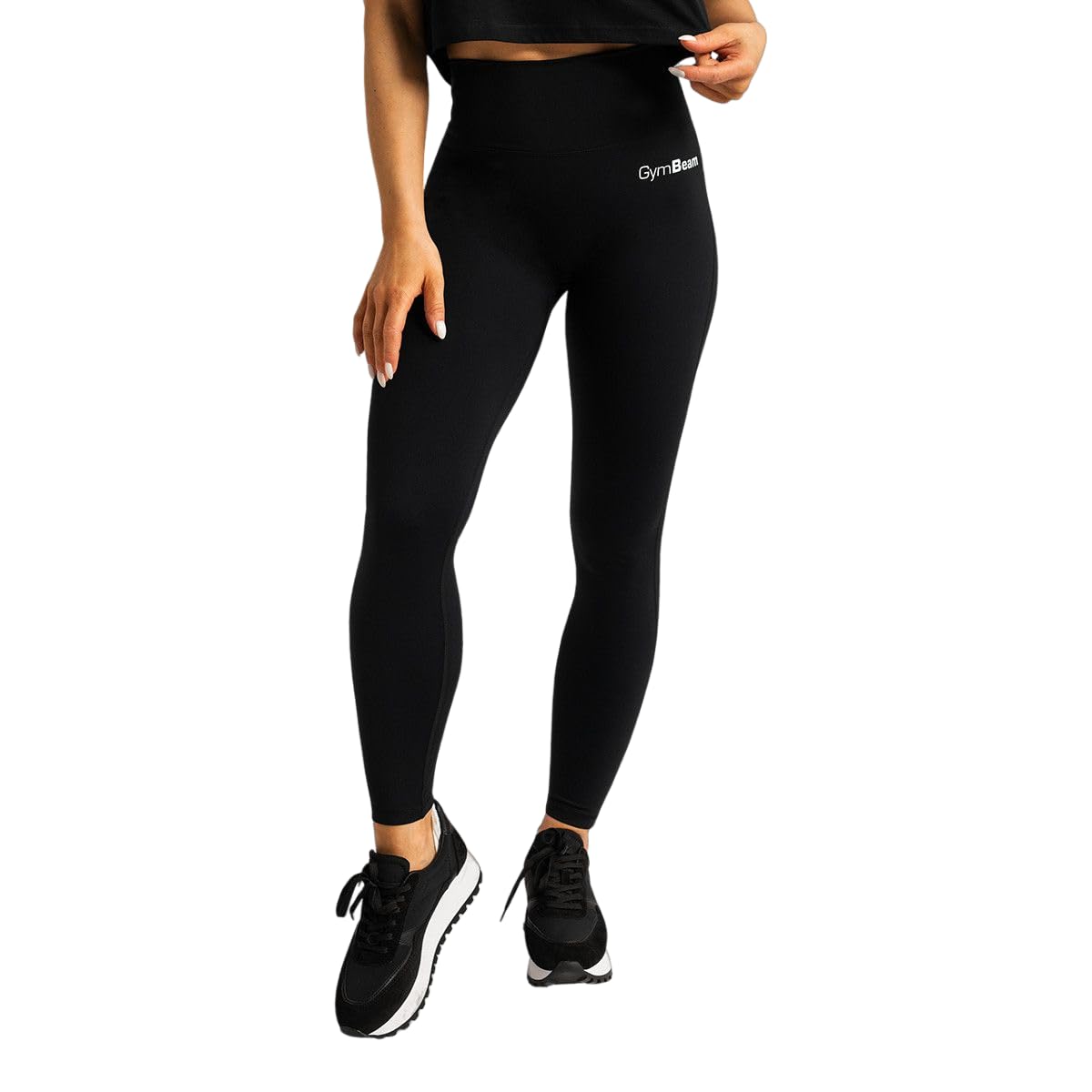 GymBeam Limitless Leggings Vita Alta Donna Nero Caviglia