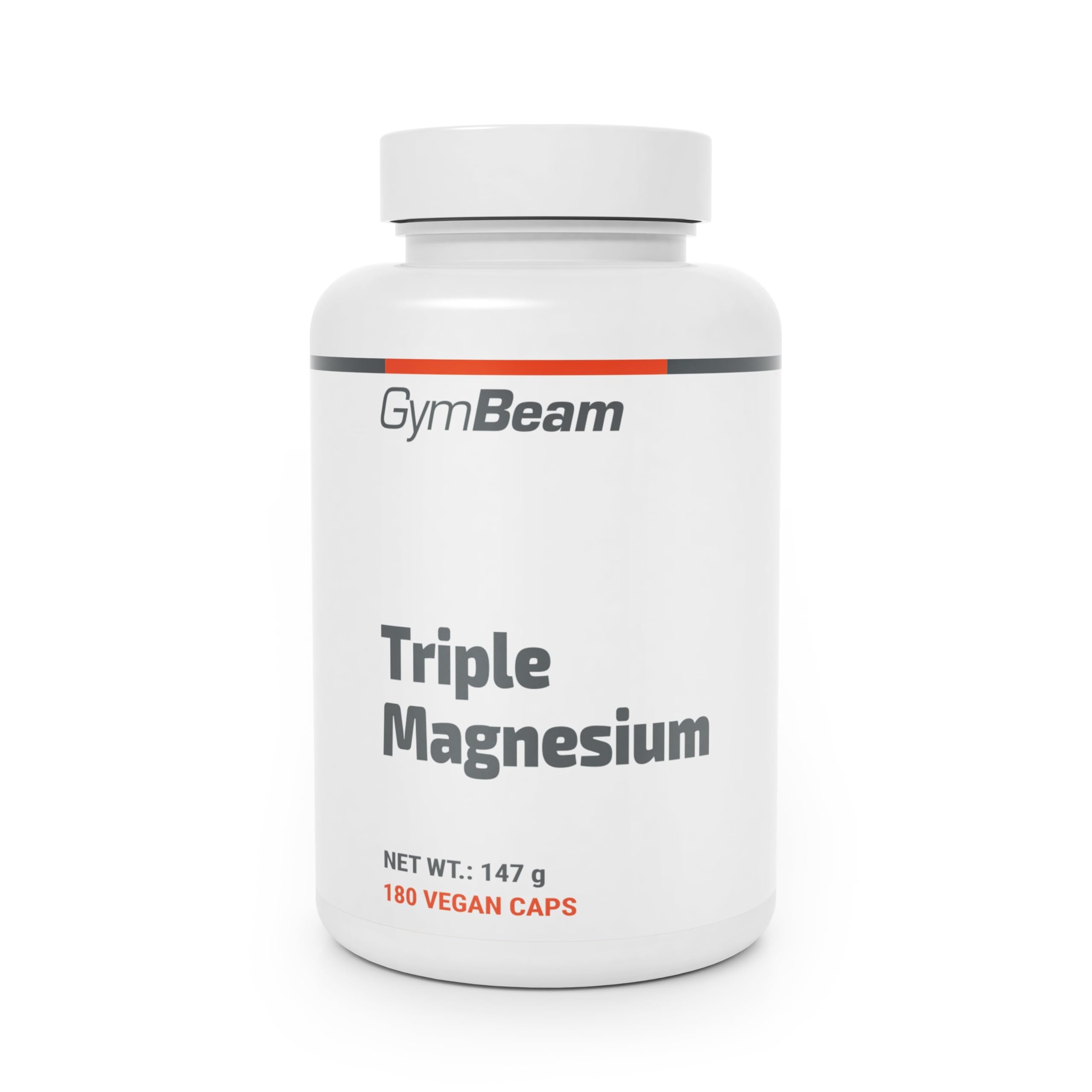 GymBeam Minerali magnesio 90 capsule 375 mg triplo