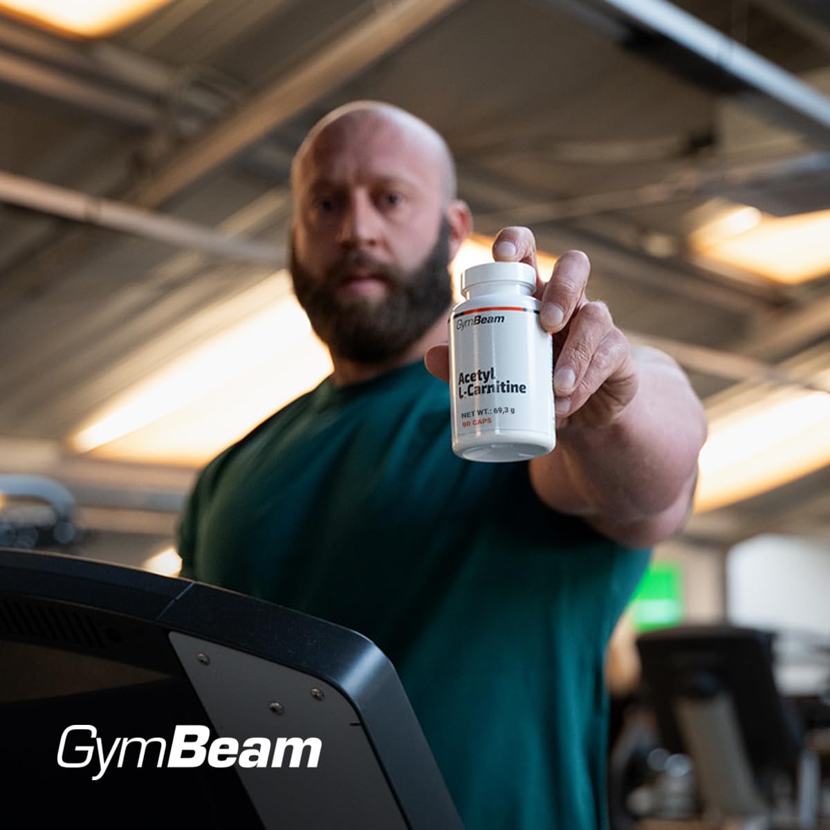GymBeam Bruciagrassi Acetil L-Carnitina 500 mg Capsule Vegane