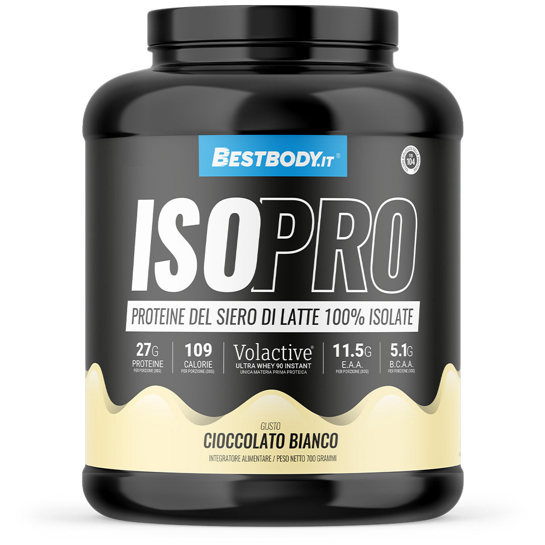 Best Body IsoPro 700g Proteine Whey Isolate Biscotto 27g