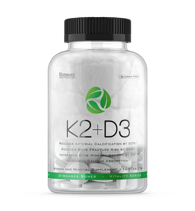 Ultimate Nutrition K2+D3 integratore ossa con calcio