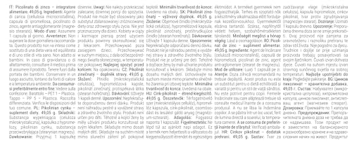GymBeam Minerali Zinco Picolinato integratore 90 capsule 15 mg
