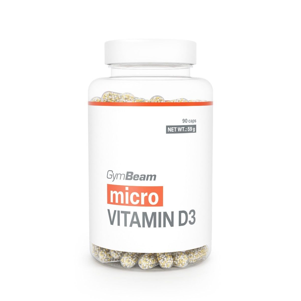 GymBeam Vitamine Micro D3 2000 UI capsule rilascio graduale