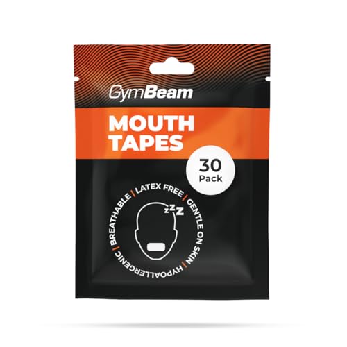 GymBeam Cerotti Bocca 30 Pezzi 3,8x7 cm Ipoallergenici